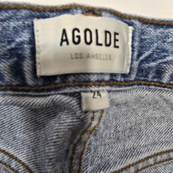 AGOLDE Jamie High Rise Classic in Spectator - Picture 8 of 12